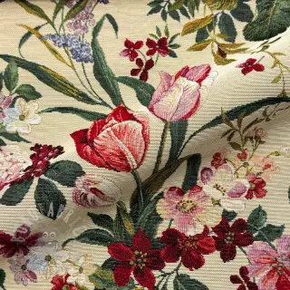Sisustuskangas GOBELIN PREMIUM Rose Tullip Bouquet