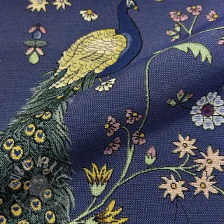 Sisustuskangas GOBELIN PREMIUM Peacock Garden Dream