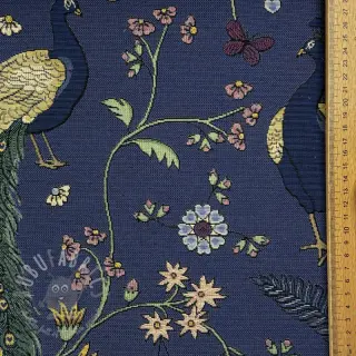 Sisustuskangas GOBELIN PREMIUM Peacock Garden Dream
