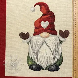 Sisustuskangas GOBELIN PREMIUM Tomte joyful Wishes PANEL