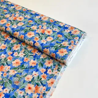 Viskoosi RADIANCE Flower Jane digital print