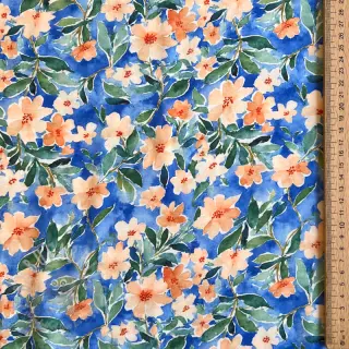 Viskoosi RADIANCE Flower Jane digital print