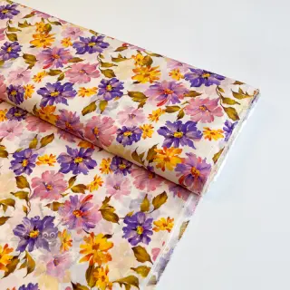 Viskoosi RADIANCE Flower Inay digital print
