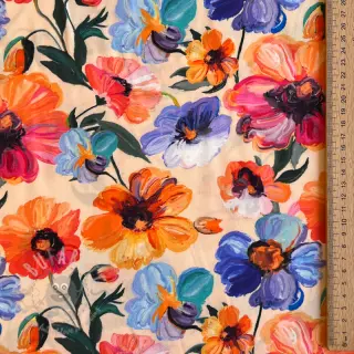 Viskoosi RADIANCE Flower Nina digital print