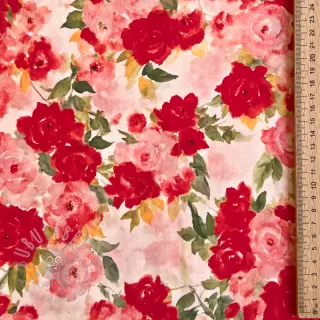 Viskoosi RADIANCE Flower Galia digital print