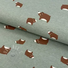 Neulos Bears dark mint melange