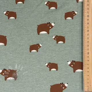 Neulos Bears dark mint melange
