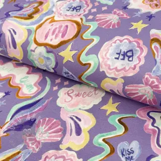 Neulos Shells lavender digital print