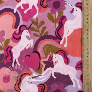 Neulos Unicorns mauve digital print