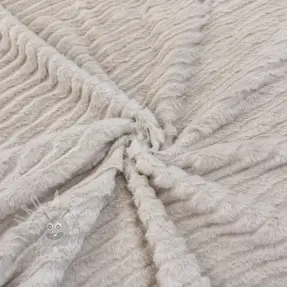 Tekoturkis Stripes beige