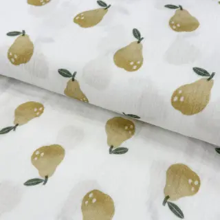 Dvojitá gázovina/mušelín Pears design B digital print