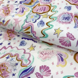 Neulos Shells white digital print