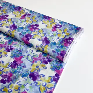 Viskoosi RADIANCE Flower Horas digital print