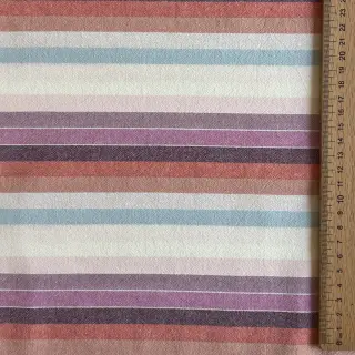 Bavlnená látka YARN DYED Line multi