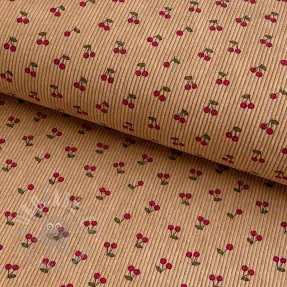 Vakosametti STRETCH Little cherry sand