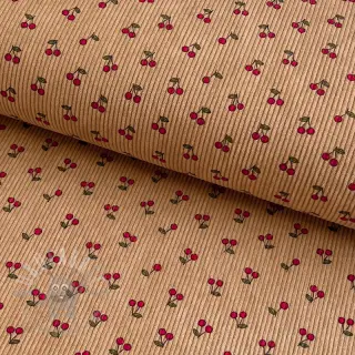 Vakosametti STRETCH Little cherry sand