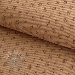 Vakosametti STRETCH Little bunny sand