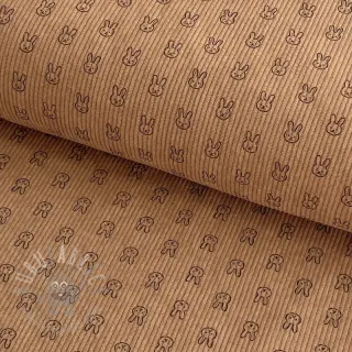 Vakosametti STRETCH Little bunny sand