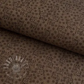 Vakosametti STRETCH Little deer taupe