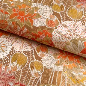 Dekoračná látka jacquard Opium allover peanut