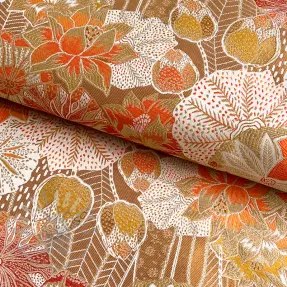 Sisustuskangas jacquard Opium allover peanut