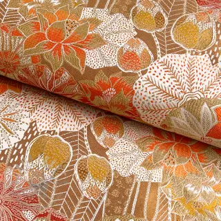 Sisustuskangas jacquard Opium allover peanut