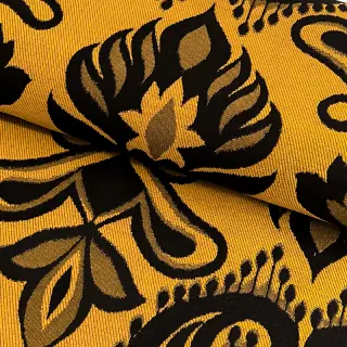 Dekoračná látka jacquard Baccara gold