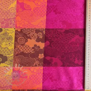 Sisustuskangas FRENCH TABLE CLOTH JACQUARD Niwa allover harissa