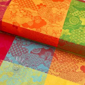 Sisustuskangas FRENCH TABLE CLOTH JACQUARD Niwa allover summer