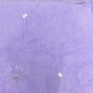 Kaksinkertainen harsokangas/musliini Vintage violet 2. laatuluokka