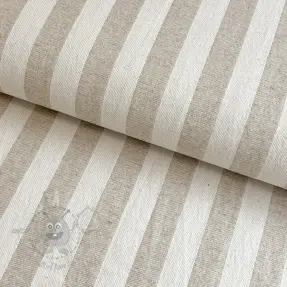 Sisustuskangas jacquard LINEN LOOK Cabourg lin