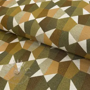 Sisustuskangas jacquard Mustang gold