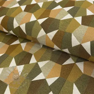Sisustuskangas jacquard Mustang gold