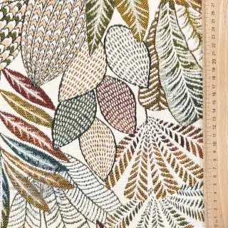 Sisustuskangas jacquard Egypte blanc