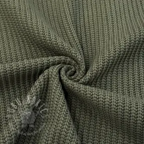 Neuletrikoo BIG KNIT camo green
