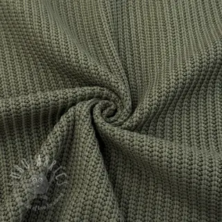 Neuletrikoo BIG KNIT camo green