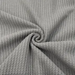 Svetrovina BIG KNIT light grey