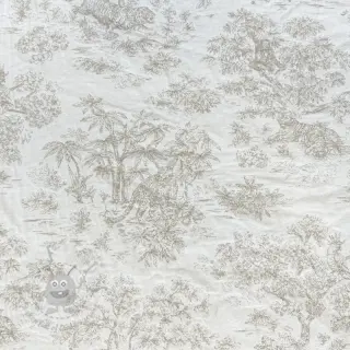 Sisustuskangas jacquard MACASSAR alover lin