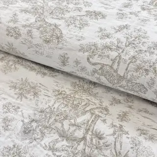 Sisustuskangas jacquard MACASSAR alover lin