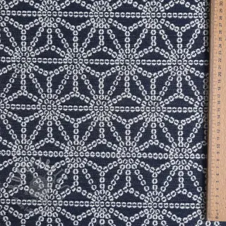 Sisustuskangas jacquard Bong marine