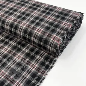 Scottish Check YARN DYED BRUSHED design Ja