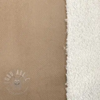 Vauvan plyysikangas TEDDY sand