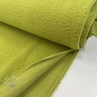 Fleece TEDDY DOUBLE SIDED old lime