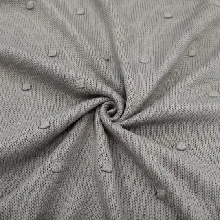 Svetrovina BIG KNIT DOT grey