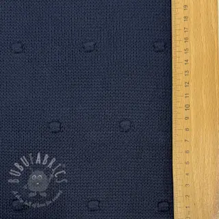 Neuletrikoo BIG KNIT DOT navy