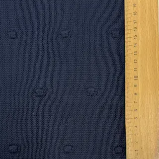 Svetrovina BIG KNIT DOT navy