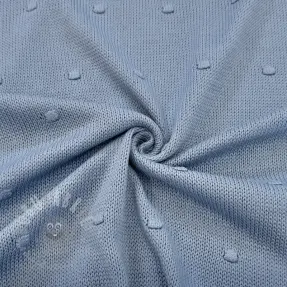 Neuletrikoo BIG KNIT DOT blue