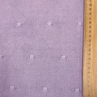 Svetrovina BIG KNIT DOT violet