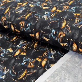 Teplákovina Eyes on you design C digital print