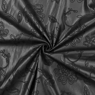 Umelá koža odevná Flowers design A